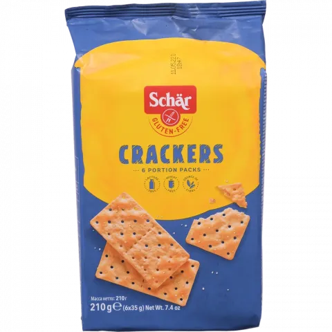 Крекери Dr. Schaer 210 г Crackers без глютену