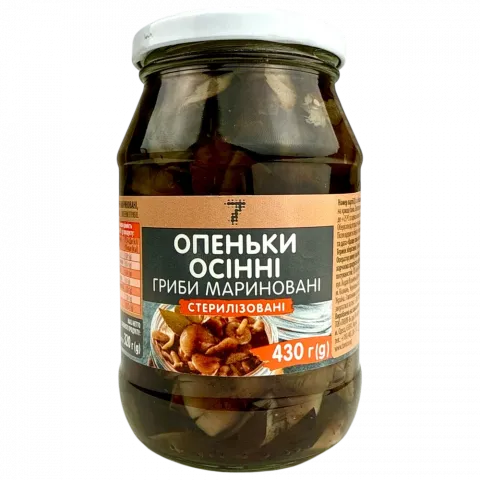 Гриби 7` Опеньки 430 г Осінні марин.`