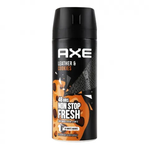 Дезодор Axe 150 мл спрей д/чол. Шкіра і печеньки