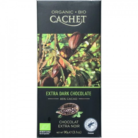 Шок Cachet 90 г чор. 85 без цукру (Бельгія)
