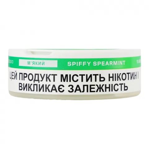 Нікотинові подушечки Velo Spiffy Spearmint м`який