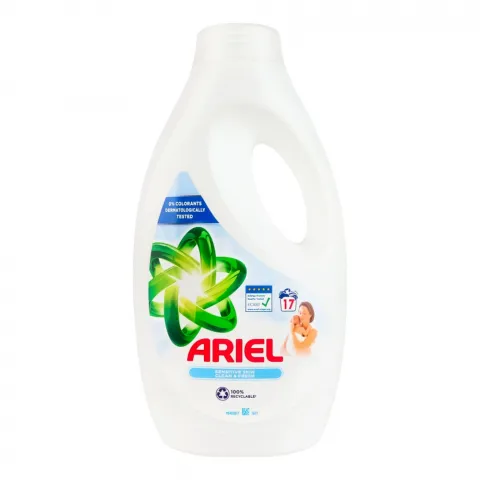 Гель д/прання Ariel 850 мл Чистота та Свіжість Для чутливої шкіри
