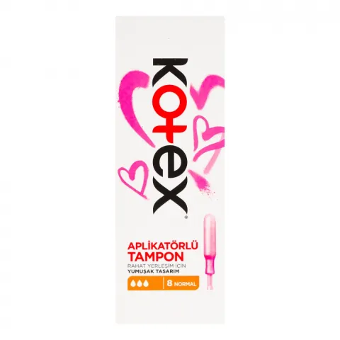Тампони Kotex 8 шт. Lux нормал з аплікатором