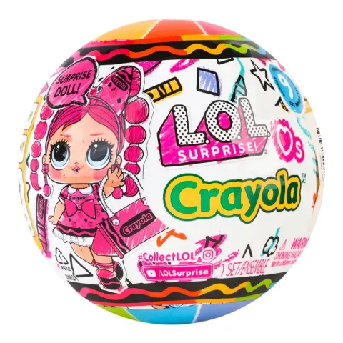 Ігровий набір з лялькою L.O.L. Surprise! Loves Crayola 505259