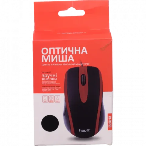 Дротова оптична миша Havit HV-MS753