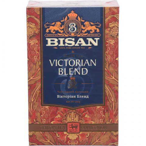 Чай Bisan 100 г чорн. Victorian Blend