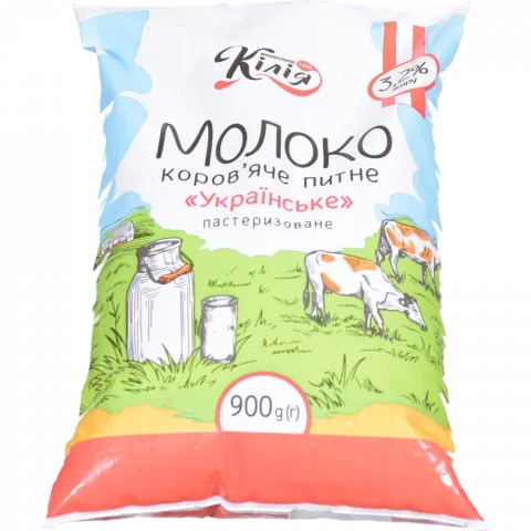 Молоко Кілія 3,2 900 г п/е