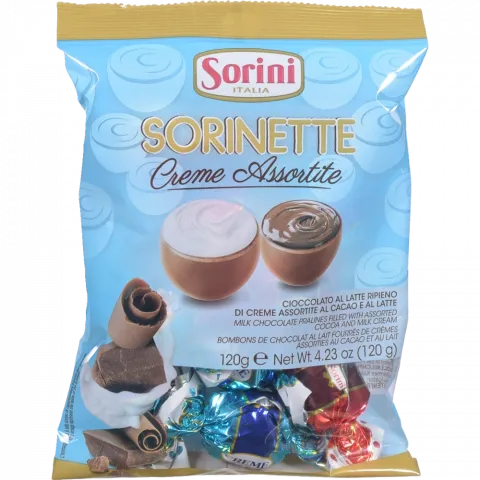 Цукерки Sorini 120 г Sorinette Creams (Італія)