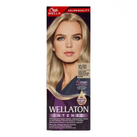Фарба д/волосся Wellaton 10/81 Ультрасвітлий попелястий блонд