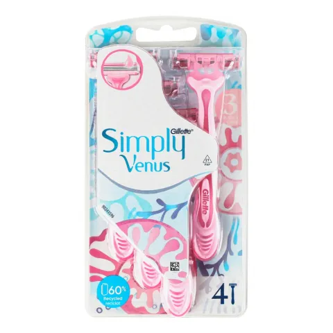 Станок однораз. д/гоління Gillette Venus Simply 3 4 шт.