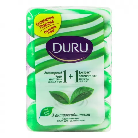 Мило Duru еко 4х80 г зелений чай