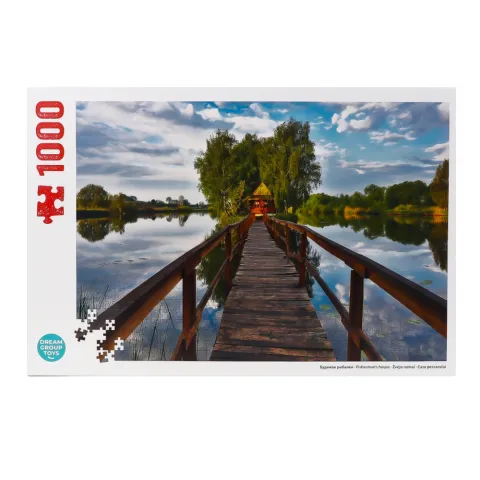 Іграшка пазл DGT-PUZZLE 1000 ел. Будинок рибалки TRFL_UA/6