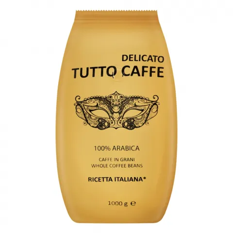 Кава Tutto Caffe 1 кг зерн. Delicato