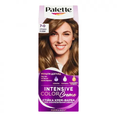 Фарба д/волосся Schwarzkopf Palette ICC 7-0 (N6) Середньо-русявий
