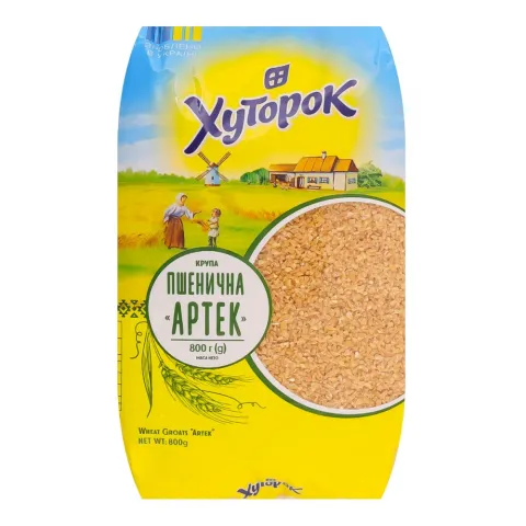 Крупа Хуторок пшенична Артек 800 г