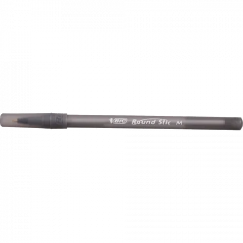 Ручка кульк. BIC Round Stic 0,4 мм чорна