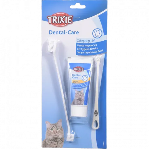 Зубна паста д/котів Trixie зі щіткою