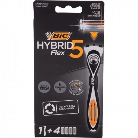 Станок д/гоління BIC Flex 5 Hybrid 4 шт.