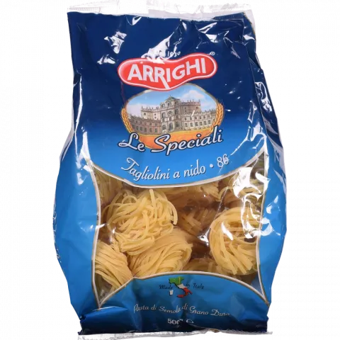 Макарони Arrighi 500 г 86 Гнізда тальоліні (Італія)
