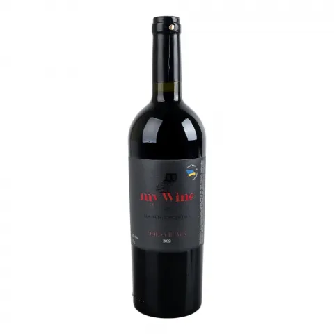Вино My Wine Едуард Городецький Одеський чорний 0,75 л сух. червон.