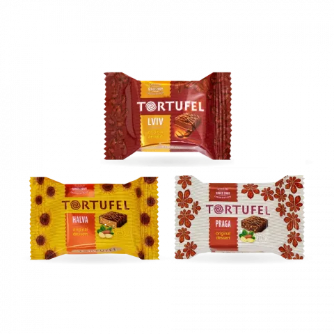 Цукерки Chocoboom Tortufel Assorti ваг.