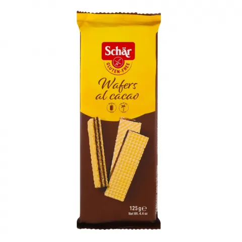 Вафлі Dr. Schaer 125 г Wafers alle nocciole з какао без глютену