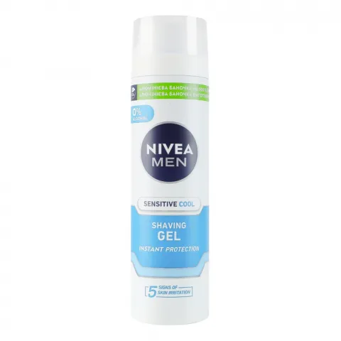 Гель д/гоління Nivea 200 мл охолоджуючий д/чутливої шкіри 88540
