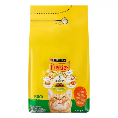 Корм д/котів Фріскіс 1,5 кг для домашніх котів