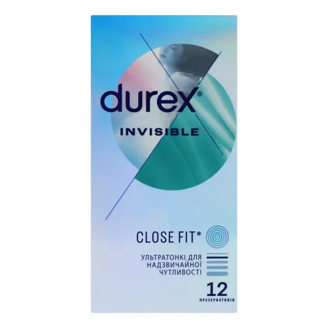 Презервативи Durex 12 Invisible