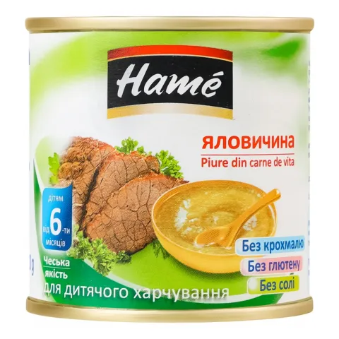 Пюре Hame 100 г яловичина