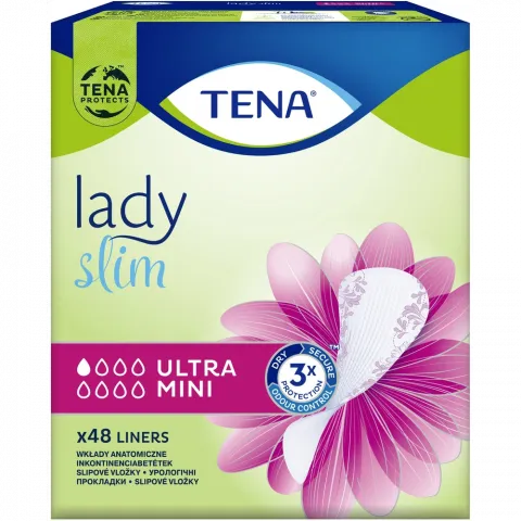 Прокладки урологічні Tena 48 шт. Lady Slim Ultra Mini