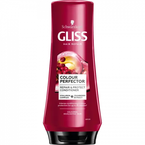 Бальзам д/волосся Gliss 200 мл Color Perfector д/фарб. та мелір. волосся