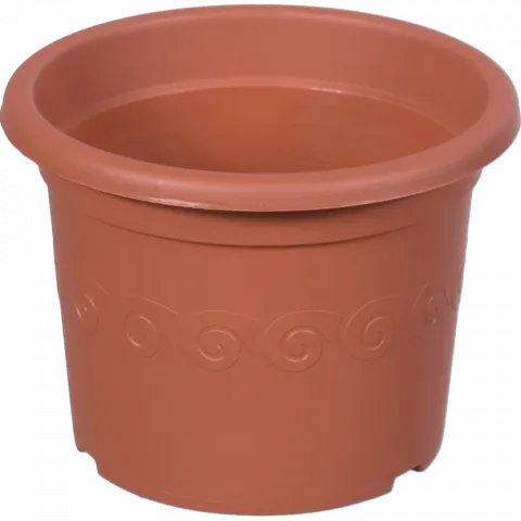 Горщик д/квітів PP PLASTICA 13 см теракота DP13R624 И612 (Польща)