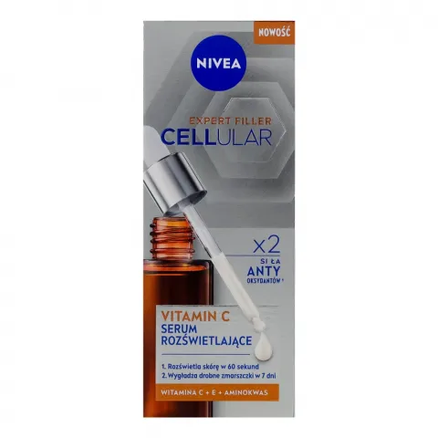Сироватка д/обличчя Nivea 30 мл Cellular Expert Filler д/відновлення сяйва з віт. С