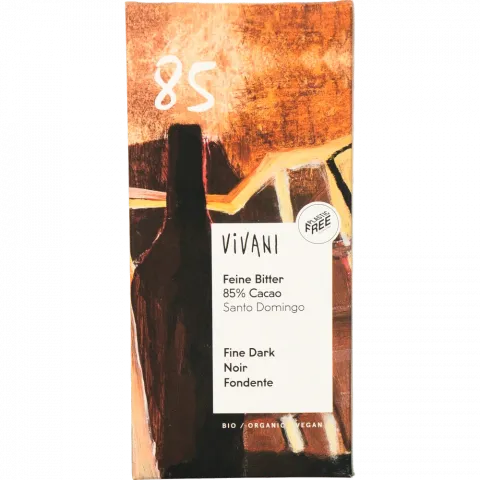 Шок Vivani 100 г чорн. органіч. 85 (Німеччина)