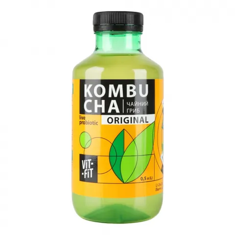 Напій б/алк. Vit-Fit 0,5 л Kombucha Original