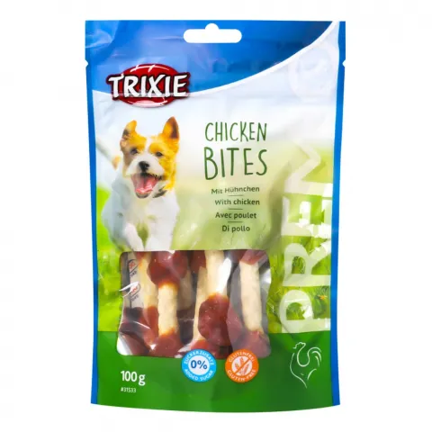 Ласощі д/собак Premio Chicken Bites 100 г курячі гантельки 31533
