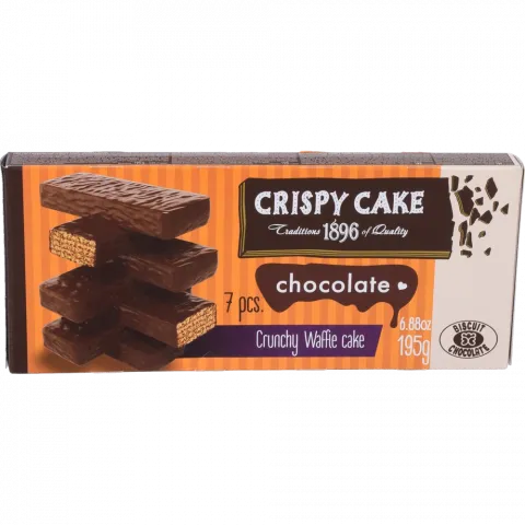 Торт ХБФ 195 г Crispy Cake шоколадний