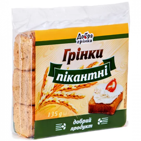 Грінки Добра грінка 135 г Пікантні