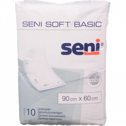Пелюшки Seni 10 шт. Soft Basic 90х60