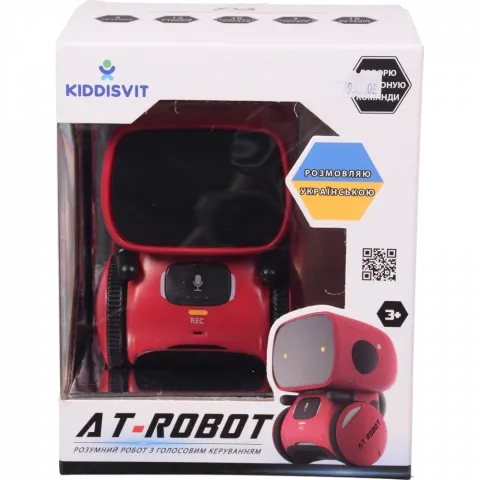 Іграшка Інтерактивний робот г/к AT-Robot червоний укр. AT001-01-UKR