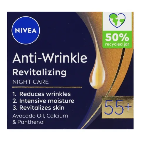 Крем Nivea Visage 50 мл Енергія молодості 55+ ніч. 81282