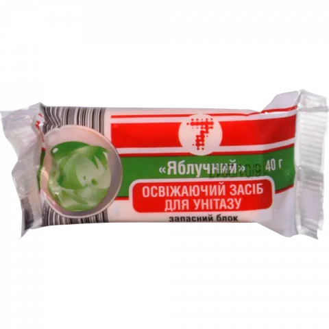 Освіж. д/унітазу 7` запаска Яблуко`