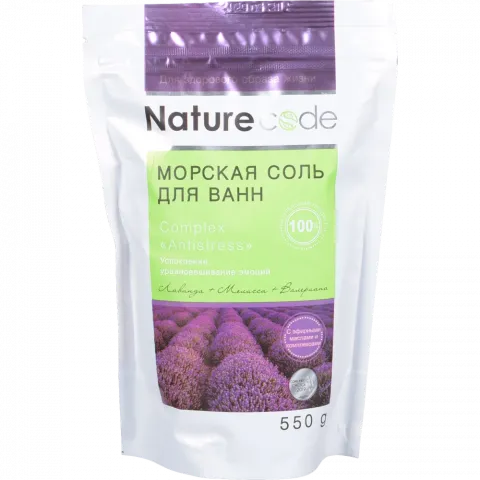 Сіль д/ванн морська NC 550 г Anti stress
