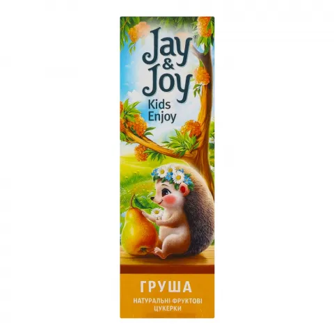 Цукерки фруктові Jay and Joy 32 г Пастила грушева