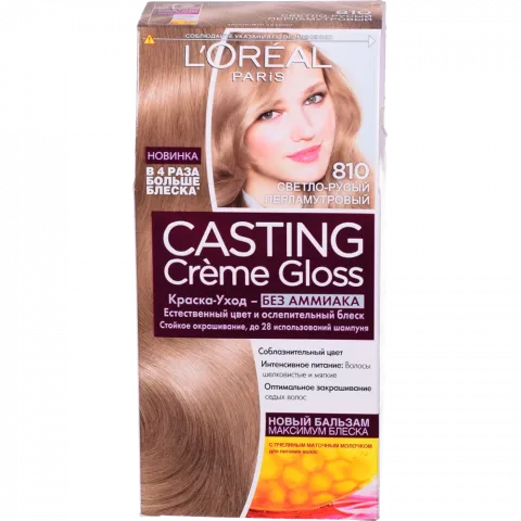 Фарба д/волосся L`Oreal Casting Cream Gloss тон 810