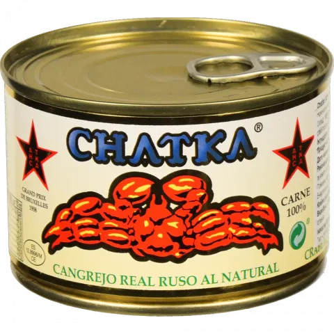 Конс Chatka 220 г м`ясо королівського краба (100) з/б (Іспанія) И320