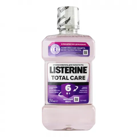 Ополіскувач д/рота Listerine 250 мл Total Care