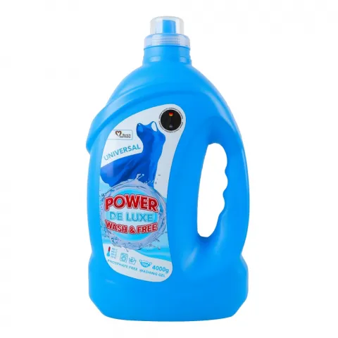 Гель д/прання Power De Luxe 4000 г Універсальний
