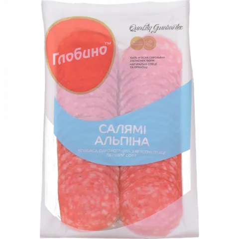 Ковб Глобино Салямі Альпіна 1 ґат. в/п 80 г нар.